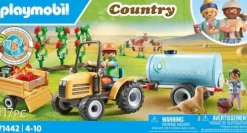 PLAYMOBIL 71442 Traktor mit Anhänger und Wassertank | Teddy Toys Kinderwelt