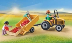 PLAYMOBIL 71442 Traktor mit Anhänger und Wassertank | Teddy Toys Kinderwelt