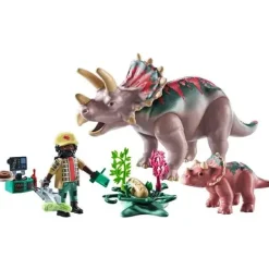 PLAYMOBIL 71821 Triceratops mit Jungtier | Teddy Toys Kinderwelt