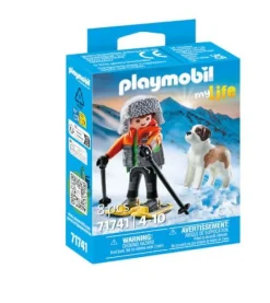 PLAYMOBIL 71741 Wanderer mit Bernhardiner | Teddy Toys Kinderwelt