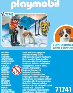 PLAYMOBIL 71741 Wanderer mit Bernhardiner | Teddy Toys Kinderwelt