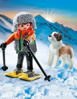 PLAYMOBIL 71741 Wanderer mit Bernhardiner | Teddy Toys Kinderwelt