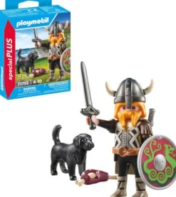 PLAYMOBIL 71755 Wikinger mit Wachhund | Teddy Toys Kinderwelt