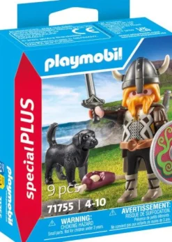 PLAYMOBIL 71755 Wikinger mit Wachhund | Teddy Toys Kinderwelt