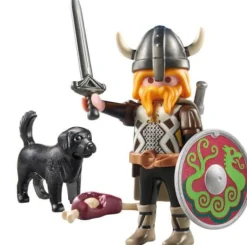 PLAYMOBIL 71755 Wikinger mit Wachhund | Teddy Toys Kinderwelt