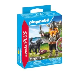 PLAYMOBIL 71755 Wikinger mit Wachhund | Teddy Toys Kinderwelt