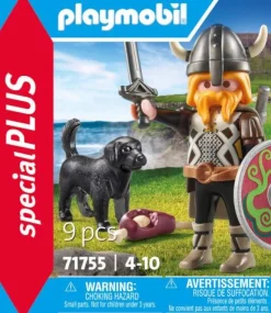 PLAYMOBIL 71755 Wikinger mit Wachhund | Teddy Toys Kinderwelt