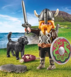 PLAYMOBIL 71755 Wikinger mit Wachhund | Teddy Toys Kinderwelt