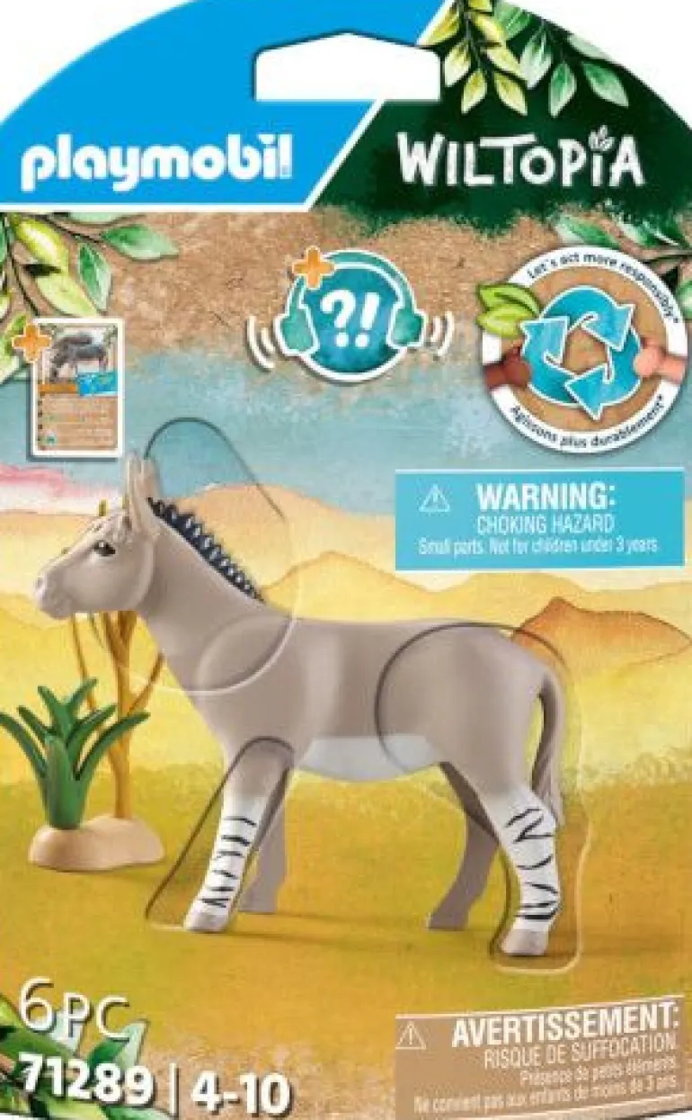 PLAYMOBIL 71289 Wiltopia - Afrikanischer Esel | Teddy Toys Kinderwelt
