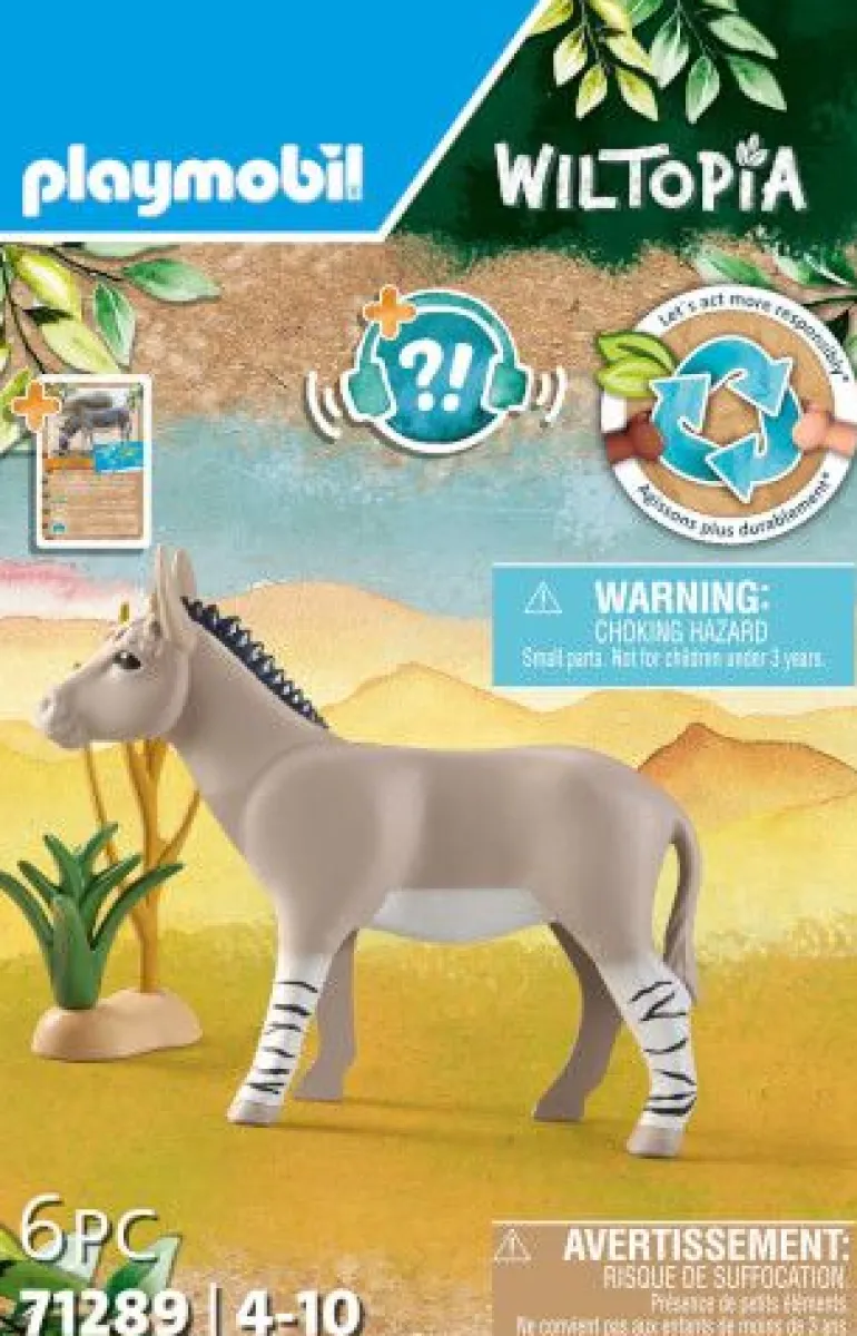 PLAYMOBIL 71289 Wiltopia - Afrikanischer Esel | Teddy Toys Kinderwelt
