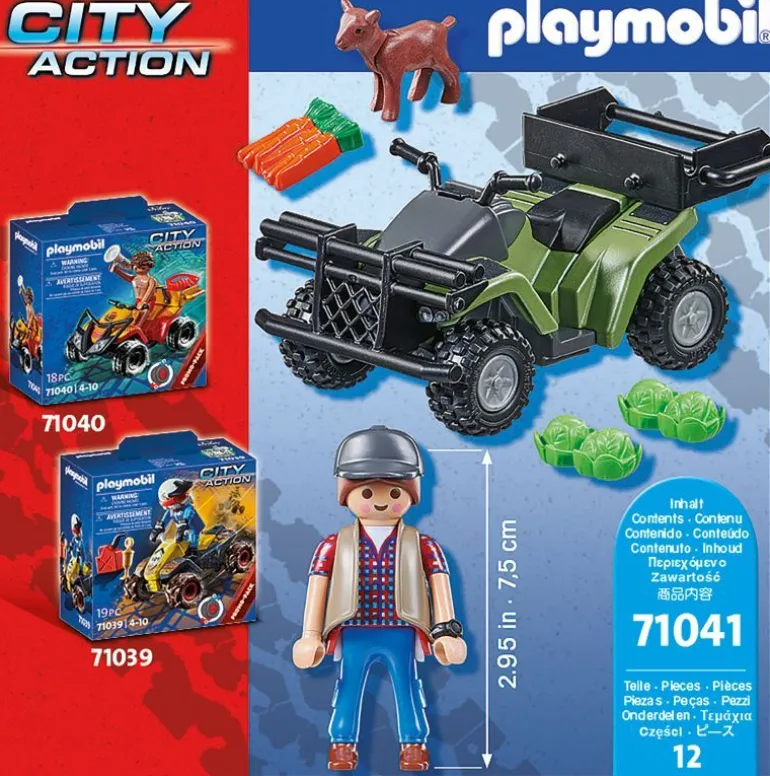 PLAYMOBIL® City Action - Bauernhof-Quad | Teddy Toys Kinderwelt