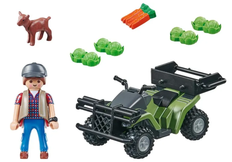 PLAYMOBIL® City Action - Bauernhof-Quad | Teddy Toys Kinderwelt
