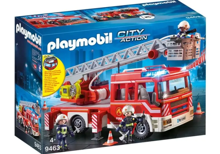 PLAYMOBIL® City Action - Feuerwehr-Leiterfahrzeug | PLAYMOBIL® | Marken | Teddy Toys Kinderwelt