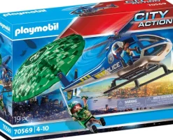 PLAYMOBIL® City Action - Polizei-Hubschrauber | Teddy Toys Kinderwelt
