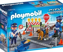 PLAYMOBIL® City Action - Polizei Straßensperre