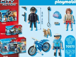 PLAYMOBIL® City Action - Polizei-Fahrrad | Teddy Toys Kinderwelt