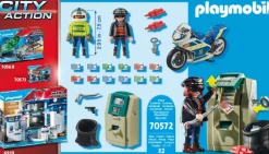 PLAYMOBIL® City Action - Polizei-Motorrad | Teddy Toys Kinderwelt