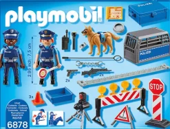 PLAYMOBIL® City Action - Polizei Straßensperre