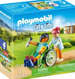 PLAYMOBIL® City Life - Patient im Rollstuhl | Rund ums Krankenhaus | City Life | PLAYMOBIL® | Spielzeug | Teddy Toys Kinderwelt