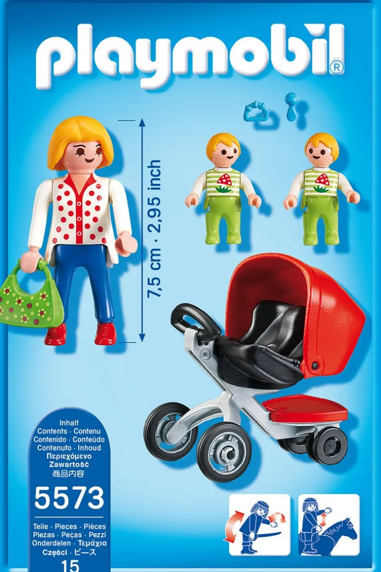 PLAYMOBIL® City Life - Zwillingskinderwagen | Weitere Spielsets | City Life | PLAYMOBIL® | Spielzeug | Teddy Toys Kinderwelt