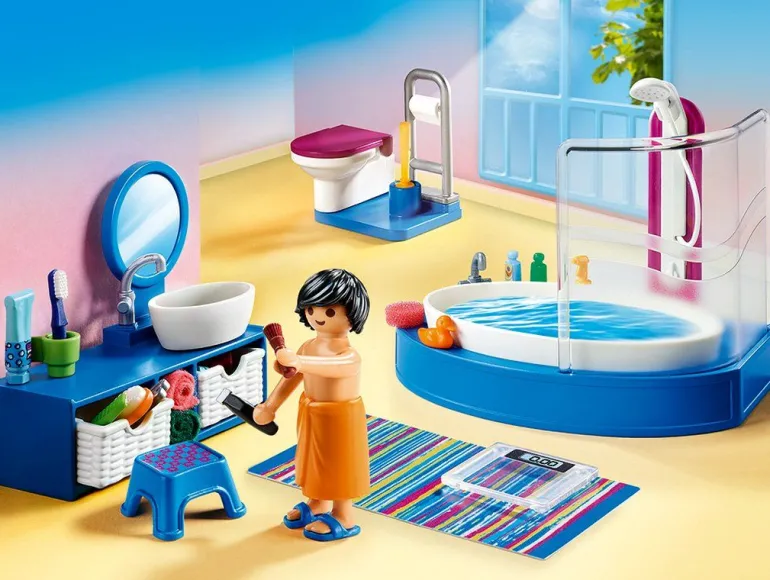 PLAYMOBIL® Dollhouse - Badezimmer | Dollhouse | PLAYMOBIL® | Spielzeug | Teddy Toys Kinderwelt