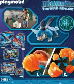 PLAYMOBIL® Dragons - The Nine Realms Plowhorn & D'Angelo | Teddy Toys Kinderwelt
