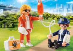 PLAYMOBIL® Duo Pack - Notarzt und Polizistin | Teddy Toys Kinderwelt