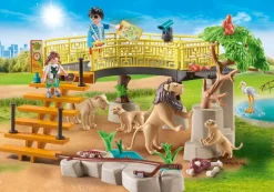 PLAYMOBIL® Family Fun - Löwen im Freigehege | Teddy Toys Kinderwelt
