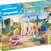 PLAYMOBIL® Horses of Waterfall - Isabella & Lioness Mit Waschplatz | Teddy Toys Kinderwelt