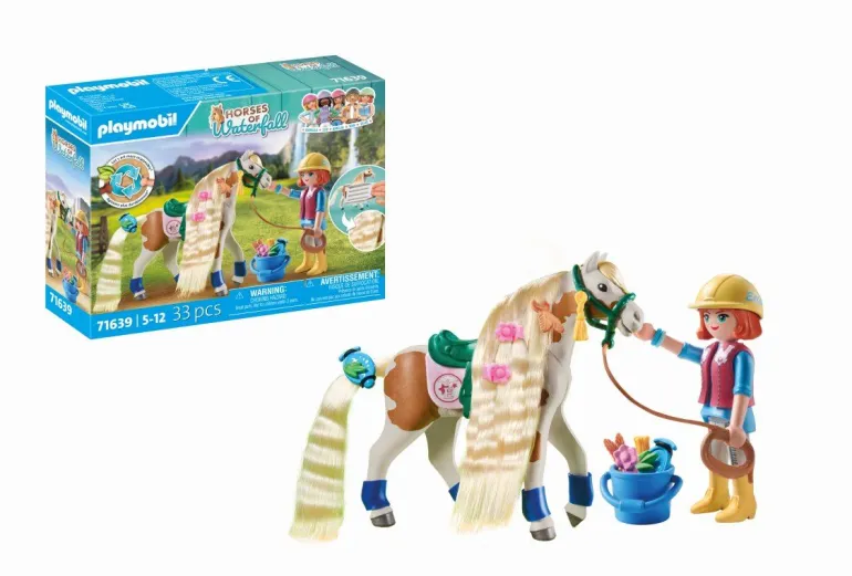 PLAYMOBIL® Horses of Waterfall - Ellie & Pferd mit Kreppeisen | Teddy Toys Kinderwelt