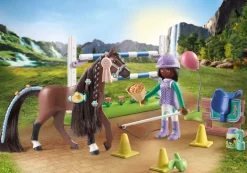 PLAYMOBIL® Horses of Waterfall - Zoe & Blaze Mit Turnierparcours | Teddy Toys Kinderwelt