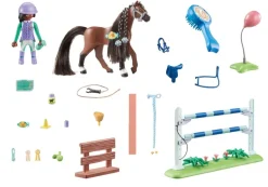 PLAYMOBIL® Horses of Waterfall - Zoe & Blaze Mit Turnierparcours | Teddy Toys Kinderwelt