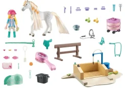 PLAYMOBIL® Horses of Waterfall - Isabella & Lioness Mit Waschplatz | Teddy Toys Kinderwelt