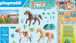 PLAYMOBIL® Horses of Waterfall - 3 Pferde Morgan, Quarter Horse & Shag | Teddy Toys Kinderwelt