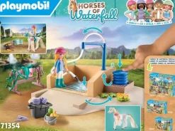PLAYMOBIL® Horses of Waterfall - Isabella & Lioness Mit Waschplatz | Teddy Toys Kinderwelt