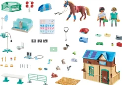 PLAYMOBIL® Horses of Waterfall - Reittherapie & Tierarztpraxis | Teddy Toys Kinderwelt