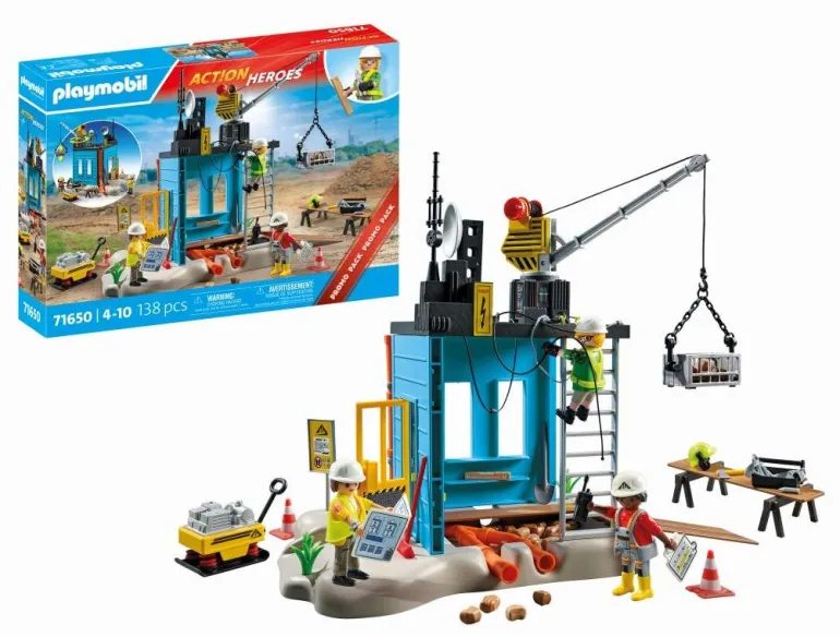 PLAYMOBIL® myLife - Baustelle | Teddy Toys Kinderwelt