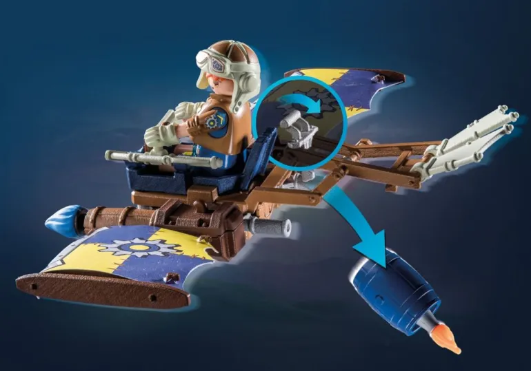 PLAYMOBIL® Novelmore - Darios Fluggleiter | Teddy Toys Kinderwelt