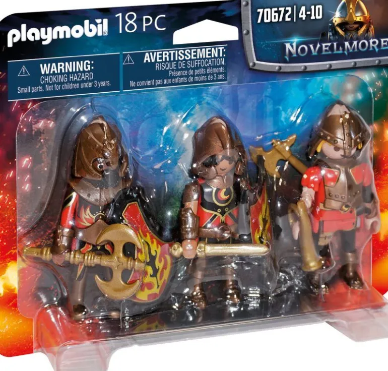 PLAYMOBIL® Novelmore - 3er Set Burnham Raiders | Teddy Toys Kinderwelt