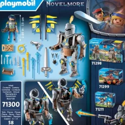 PLAYMOBIL® Novelmore - Kampfroboter | Teddy Toys Kinderwelt