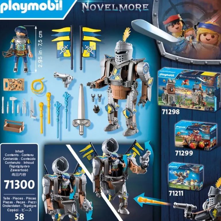 PLAYMOBIL® Novelmore - Kampfroboter | Teddy Toys Kinderwelt