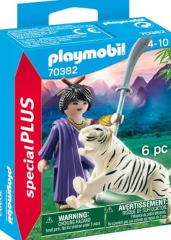 PLAYMOBIL® Special Plus - Asiakämpferin mit Tiger | Teddy Toys Kinderwelt