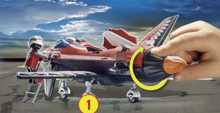 PLAYMOBIL® Stunt Show - Air Stuntshow Düsenjet ''Eagle'' | Teddy Toys Kinderwelt