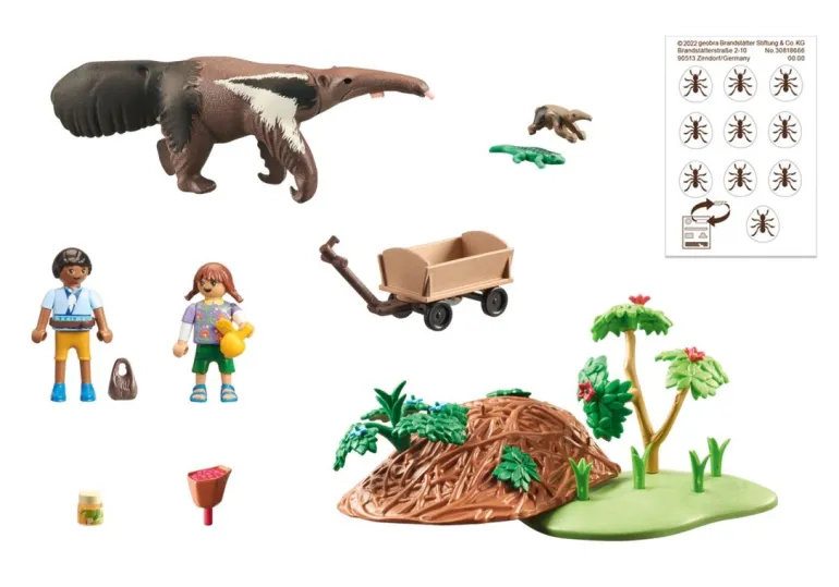 PLAYMOBIL® Wiltopia - Ameisenbärpflege | Teddy Toys Kinderwelt