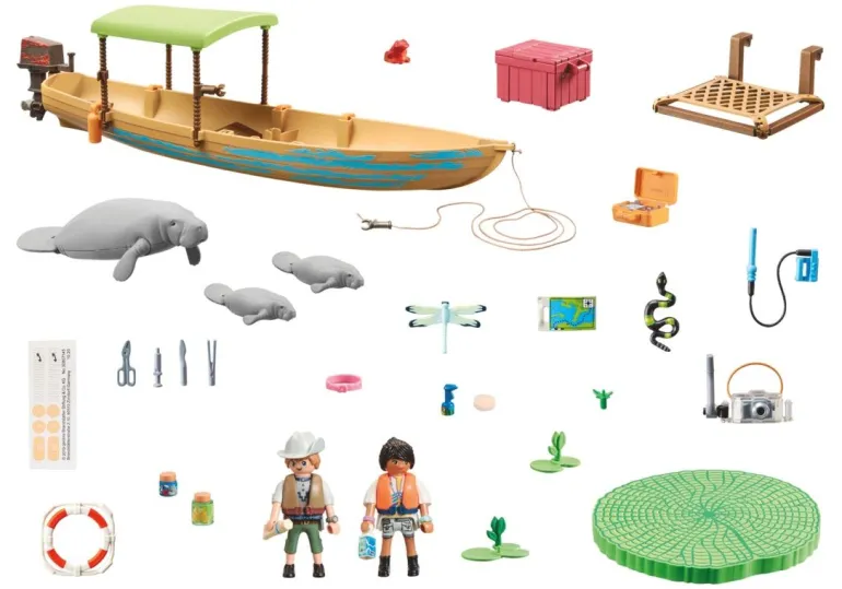 PLAYMOBIL® Wiltopia - Bootsausflug zu den Seekühen | Teddy Toys Kinderwelt