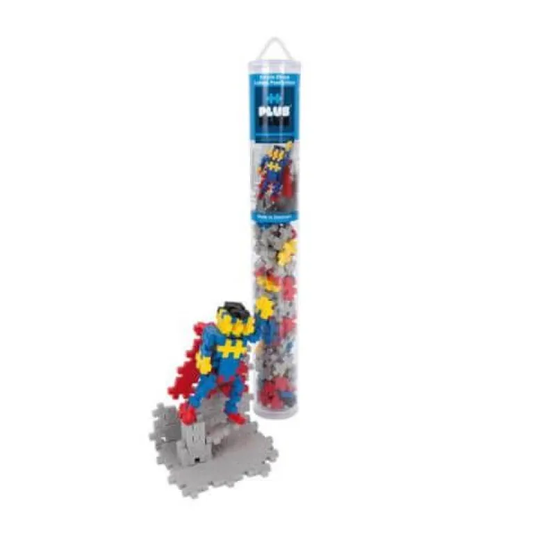 Plus-Plus - 100 Kreativ Bausteine Superheld 388/10337 | Teddy Toys Kinderwelt