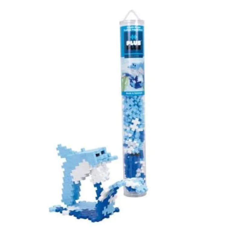 Plus-Plus - 100 Kreativ Bausteine Delfin 388/10361 | Teddy Toys Kinderwelt