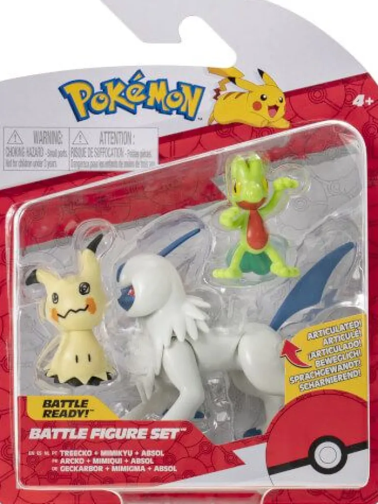 Pokémon Battle Figuren Dreierpack, sortiert | Teddy Toys Kinderwelt