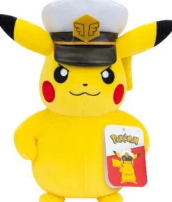 Pokémon Captain Pikachu, 20cm Plüsch | Teddy Toys Kinderwelt