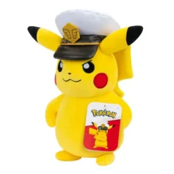 Pokémon Captain Pikachu, 20cm Plüsch | Teddy Toys Kinderwelt